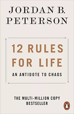 $14.70 • Buy 12 Rules For Life: An Antidote To Chaos By Jordan B. Peterson | PAPERBACK BOOK