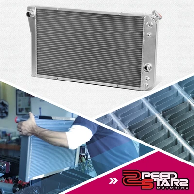 $122.88 • Buy 3-row Full Aluminum Core Radiator For 1984-2002 Chevy S10 Blazer V8 Pickup Truck