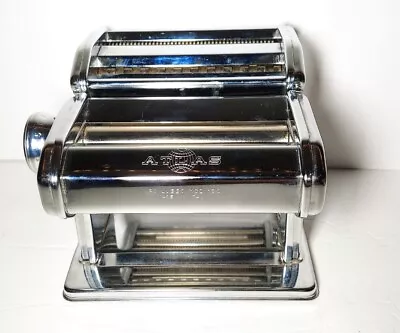 Marcato Atlas 150 Pasta Machine Chrome No Clamp Or Hand Crank • $12.99