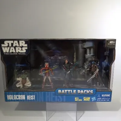 Hasbro Star Wars The Clone Wars Battle Packs Holocron Heist #ML • $54.99