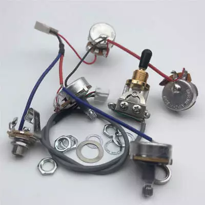 Epiphone Electric Guitar Pickup Wiring Harness For SG LP Dot Switch/Pots/Jack • $12.90