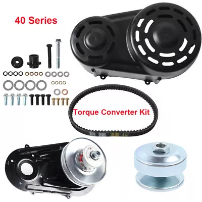 For Go Kart Torque Converter Kit 40 Series 9 To 16HP Clutch Pulley Driver Driven • $179