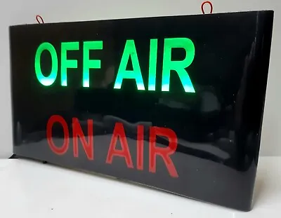 £9.95 • Buy ON AIR OFF AIR LED Light Sign Wall Home Bedroom Shed GIFT Men Women Boys Girls