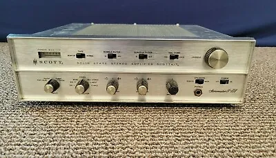 HH Scott Stereomaster Solid State Integrated Amplifier 40w X 2 LK-60B 1968 Kit  • $187.20