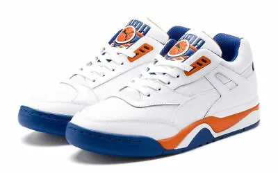$99.95 • Buy Puma Mens Palace Guard Basketball Shoes Choice Of Size Jaffa Orange Blue