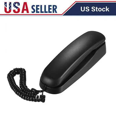 Bisofice Desktop Corded Landline Phone Mini Phone For Bank Call Center Home F0R4 • $12.93