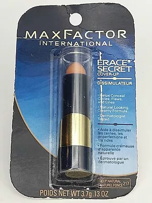 Max Factor Erace Secret Cover-Up Deep Natural  # 217 • $60