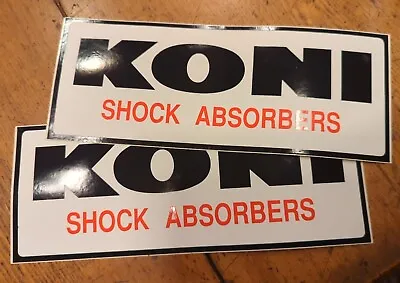 NOS Lot Of 2 Vintage Koni Shock Absorbers Racing Motorcycle Motocross Decal  • $10