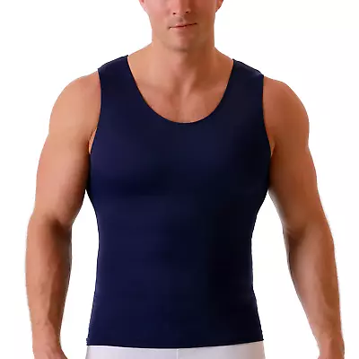 Insta Slim -Made In USA- Firm Compression Tank Top Slimming Shapewear For Men • $45.95