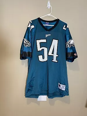 Vintage 90s Champion Philadelphia Eagles Jeremiah Trotter Jersey Sz 44 / L NFL • $60