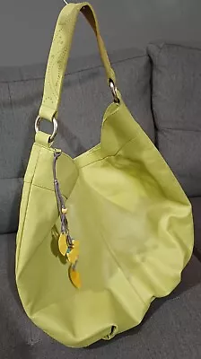 Lovely RADLEY Lime Green Hobo Shoulder Bag - With Dust Bag • £30