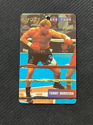 1993 Dog Tags Tommy Morrison Signed The Duke Ring Side Mint Auto /25000 • $84.99