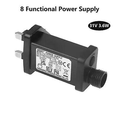 31V 3.6W/6W Power Supply Adapter Transformer For LED Fairy Light Waterproof IP44 • £7.48