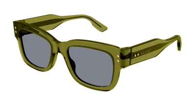 $449.37 • Buy Gucci Sunglasses GG1217S  004 Green Grey Man