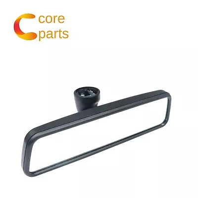 Black Interior Rear View Mirror For VW Rabbit Golf MK4/MK5/MK6 Passat Jetta Bora • $15.70