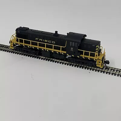 Atlas N Scale Frisco RS-1 Diesel Locomotive AT&N Black And Yellow Used • $70