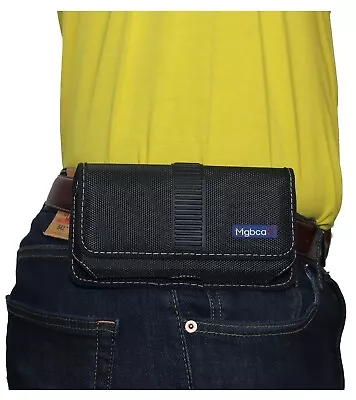 Mgbca Nylon Phone Holster Pouch For Motorola Edge +(2023) Belt Loop Holder |MC • $29.95