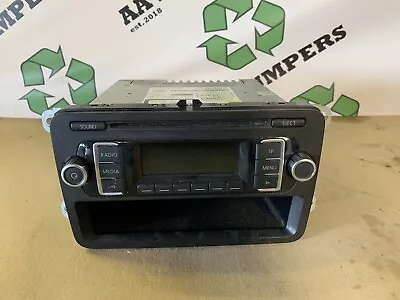 09-14 Vw Polo 6r Mk8 Radio Cd Player Head Unit 5m0035156d Rcd210 Mp3 • $37.32