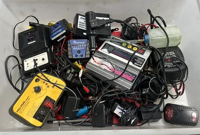 £150 • Buy RC Car Battery Charger Lipo Eflite Job Lot Parkzone Hpi Losi Heli