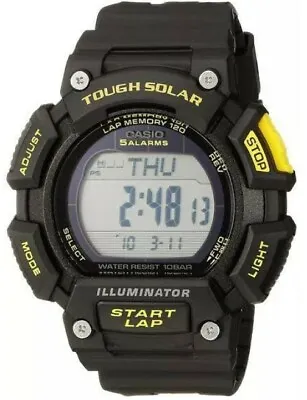 64 Casio Mens Sport Diver Watch Digital Tough Solar Chronograph STL-S110H NEW • £40