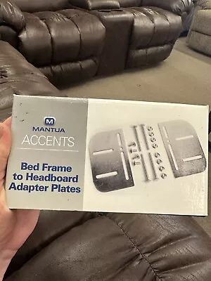 Bed Frame To Headboard Adapter Plates Mantua Twin Full Queen King • $21.99