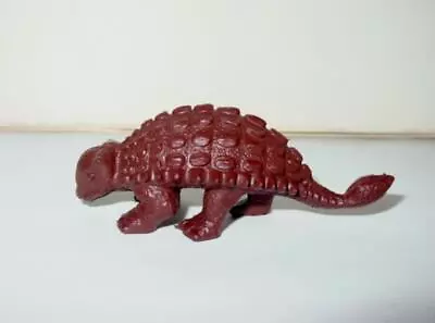 Marx 1960s - Ankylosaurus Prehistoric Dinosaurs Reptile (EX) Chocolate Brown • $10.99