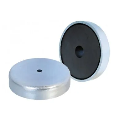 Eclipse Magnetics Neodymium Shallow Pot Magnet With Countersunk Hole 25mm E876 • £5.53