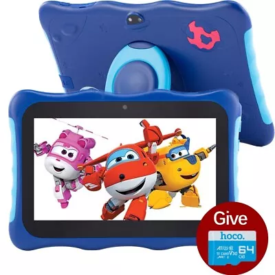 A9 Kids Tablet PC 7 Inch Android 2GB RAM 32GB Storage Free 64GB-SD Dual Camera • £29.99