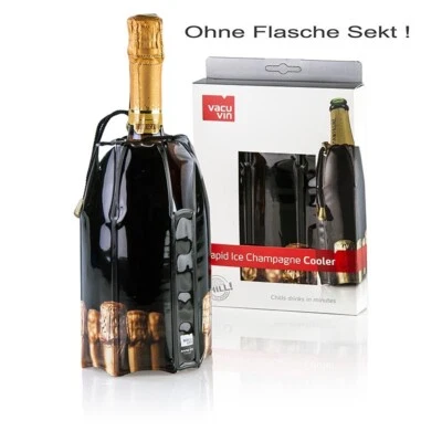 $21.95 • Buy Vacu Vin Active Champagne Bottle Cooler