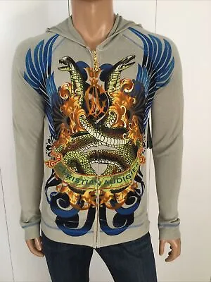 Ed Hardy Men’s Full Zip Cardigan Jacket Sweater Size XXL • $35