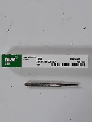 WIDIA Spiral Point Plug Tap: #2-56 H2 7/16 In Thread Lg 1 3/4 In Oal  • $11.75