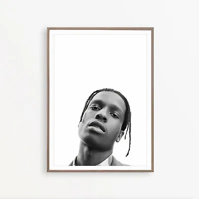 ASAP Rocky Hip Hop Music Star Art Poster Print. A3 A2 A1 Sizes • $46.68