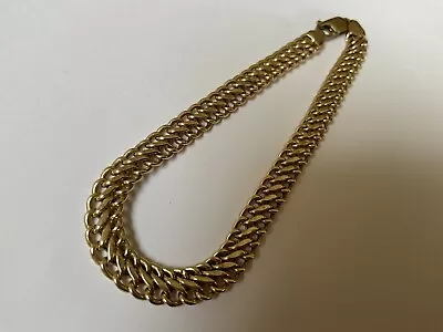 Vintage 14K Yellow Gold Bracelet 8 1/2” Length Made In Italy • $265