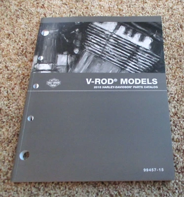 $17.99 • Buy Brand New 2015 Harley Davidson V-rod Models Parts Catalog Manual # 99457-15