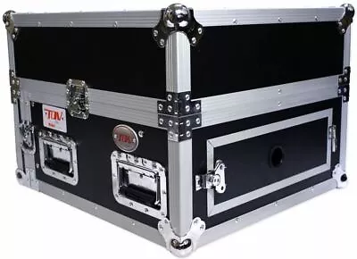 Pro X T-4MRSS Signature Series 4U+10U Space Slant Combo DJ ATA Rack Flight Case • $259.95