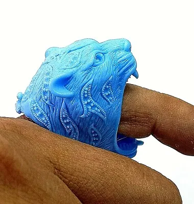 Tiger Head  Man Ring. Wax Patterns For Lost Wax Casting Silver Jewelry • $25