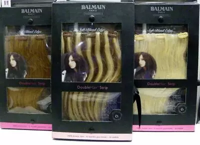 Balmain Extensions 9.8  25cm Human Hair Soft Blend Edge Double Hair Strip! • $33.99