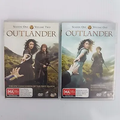 $24.95 • Buy Outlander DVD Video Season 1 Vol 1 & 2 3 Disc Sets MA Special Features Scottish