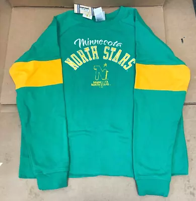 NHL Minnesota North Stars Vintage Sweater Crewneck Fleece Hockey Top XL New • $29.95