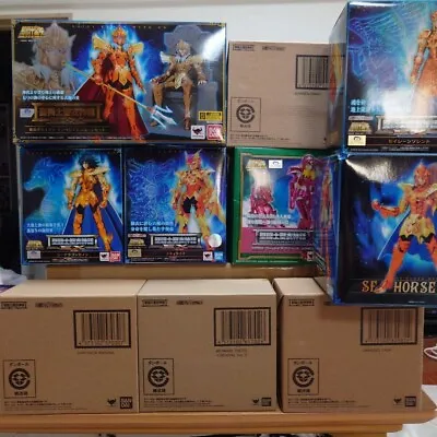 Saint Seiya Myth Cloth EX Poseidon Series 10 Set Bandai Tamashii Nation • $2265