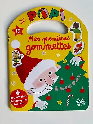 French Toddler Book Magazine Hors-série Popi - Mes Premières Gommettes • £4.50