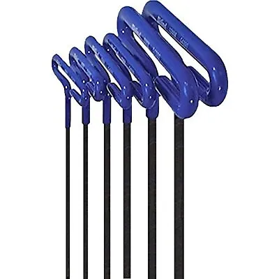 EKLIND 55166 Cushion Grip Hex T-Key Allen Wrench - 6pc Set Metric MM Sizes 2-6 • $19.95