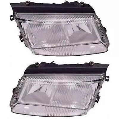 Headlight Set For 98-2001 Volkswagen Passat Left And Right With Bulb 2Pc • $146.80
