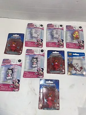 Lot Of 9 Disney Jr Figurines Melody Minnie Cuckoo Loca Toys Or Cake Toppers NEW • $12.99