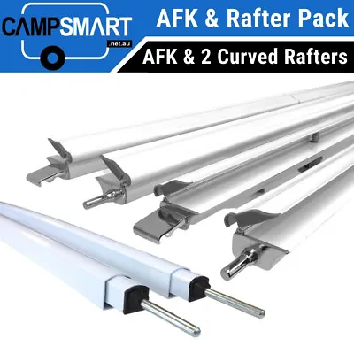 Caravan Anti Flap Kit & 2 Rafters Pack For Roll Out Awning Medium To Long AFK • $349