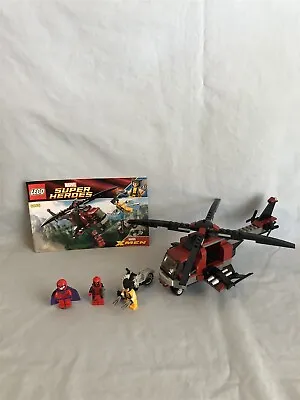 £97.29 • Buy Lego Set 6866 Wolverine's Chopper Showdown SUPER HEROS 100% Complete W/ Manual