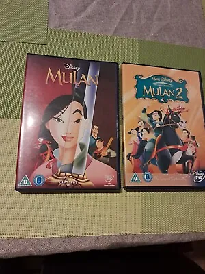 Mulan 1&2 (dvd Set) Classic Disney Family Films • £1.39