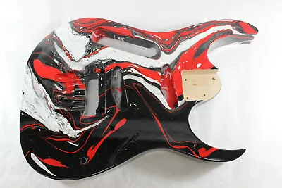 Swirled SXS Root Beer Jem Body Fits Ibanez (tm) RG And Jem Necks P652 • $349.99