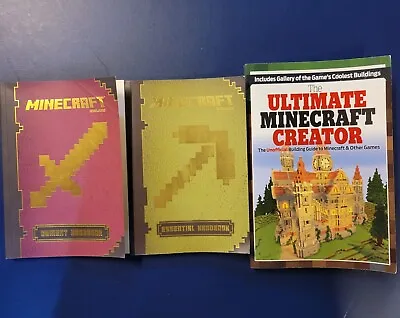 MINCRAFT Paperback BOOK LOT For Gaming • $15