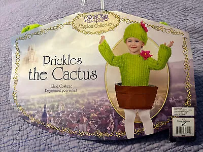 $20 • Buy Child Toddler Costume Prickles The Cactus Plant Costume, Toddler Kid Size 2T